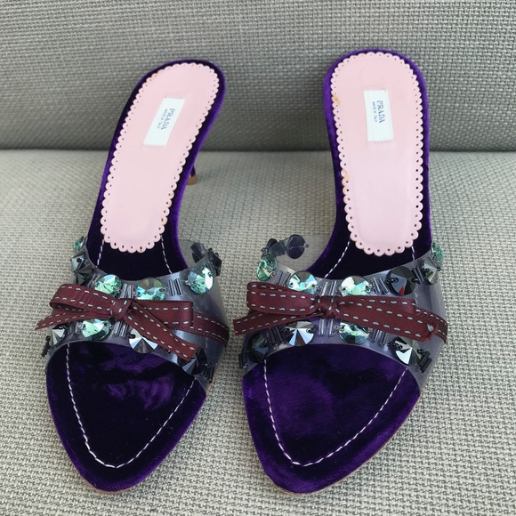 Vintage Prada Mules - Picture 2 of 8